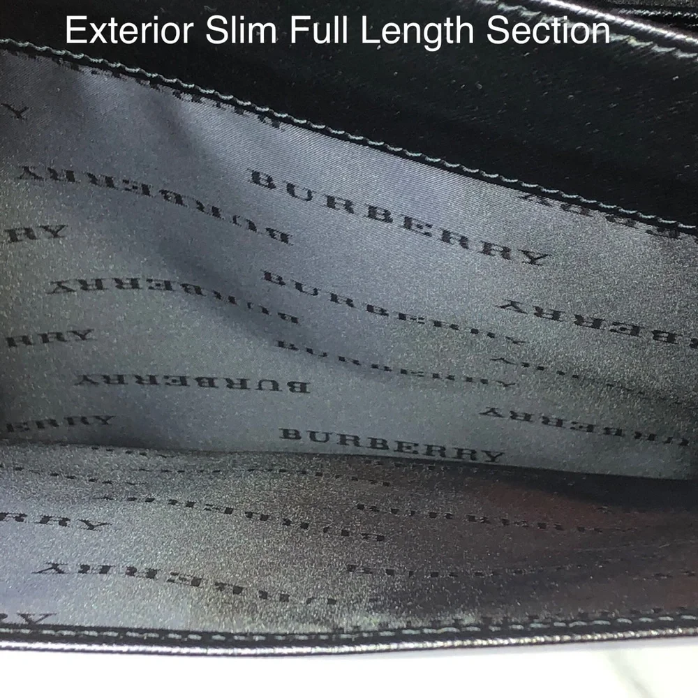 BURBERRY Black Saffiano Leather Briefcase Silver Lock Clochette Key Fully Lined